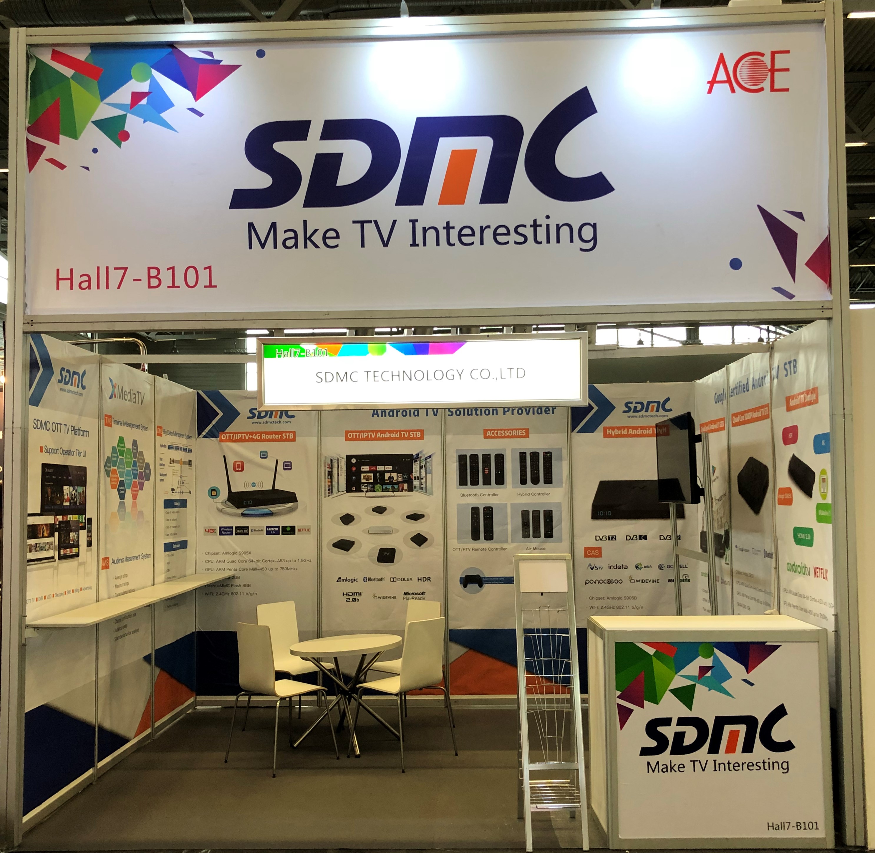 ANGACOM展会 腾博会官网立异产品轮替亮相